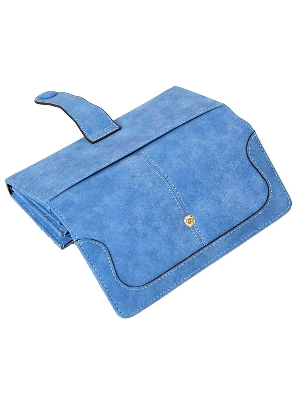 Stitch Detail Long Wallet