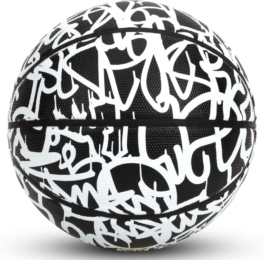 Chaos Rubber Basketball: Game Ready, Office Regulation Size (29.5”) Streetball, Made for Indoor/Outdoor Basketball Games- Graffiti Series