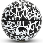 Chaos Rubber Basketball: Game Ready, Office Regulation Size (29.5”) Streetball, Made for Indoor/Outdoor Basketball Games- Graffiti Series
