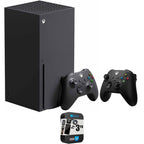 RRT-00001 Xbox Series X 1TB SSD Gaming Console with Dual Controllers Bundle with 3 YR CPS Enhanced Protection Pack