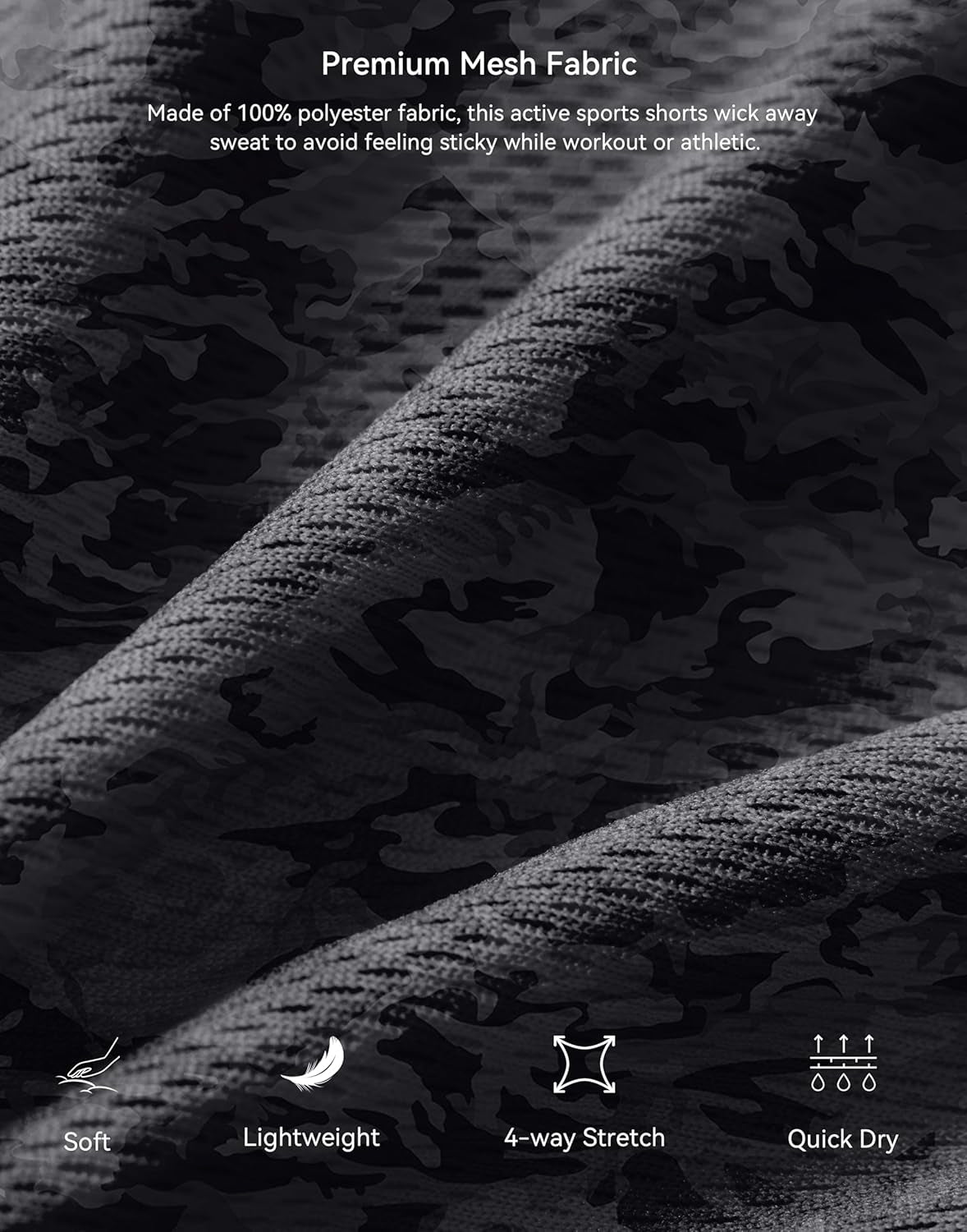 Men'S Athletic Shorts with Pockets 11" Long Basketball Shorts Lightweight Quick Dry Gym Workout Shorts for Men