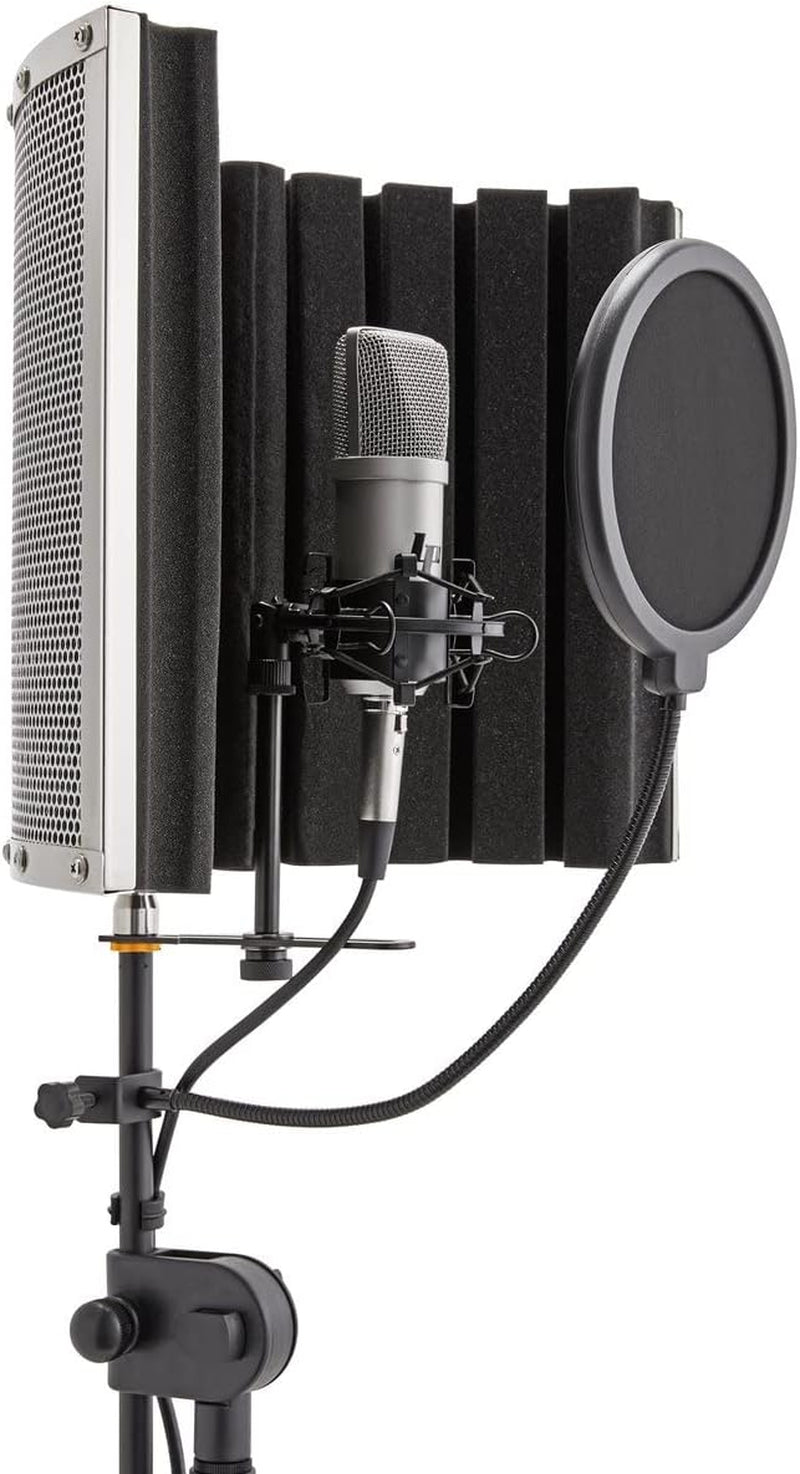 Scarlett 2I2 4Th Gen USB Audio Interface Bundle with New Designed Eris 3.5 Studio Monitors with Exclusive Creative Music Production Software Kit & Sound Isolation Recording Shield