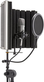 Scarlett 2I2 4Th Gen USB Audio Interface Bundle with New Designed Eris 3.5 Studio Monitors with Exclusive Creative Music Production Software Kit & Sound Isolation Recording Shield