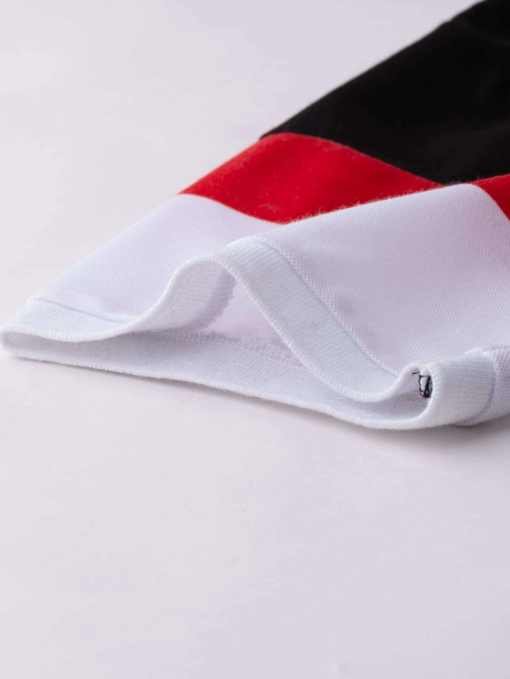 Manfinity Men Color Block Quarter Zipper Polo Shirt