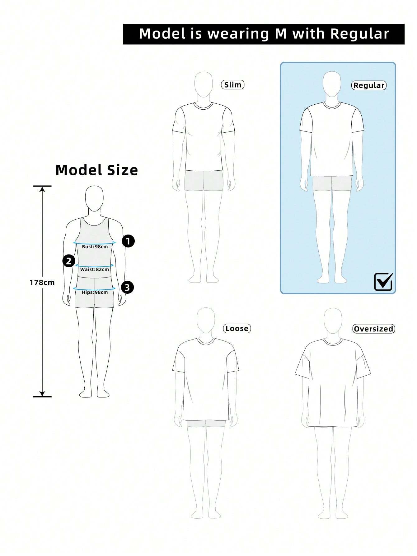 Manfinity EMRG Men Hand Print round Neck Short Sleeve Oversized Casual T-Shirt, for Going Out