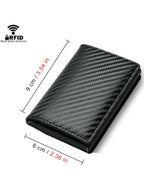 1Pc Men'S Minimalist Ultra-Thin RFID Blocking Wallet, Slim Coin Purse Card Holder, Aluminum Alloy Side Push Card Case, ID & Driver'S License Holder, Gift Suitable for Teen, Summer Casual, Outdoor, Athletic, Vacation, Travel, Graduation, Birthday Dress Accessories Formal/Business Formal