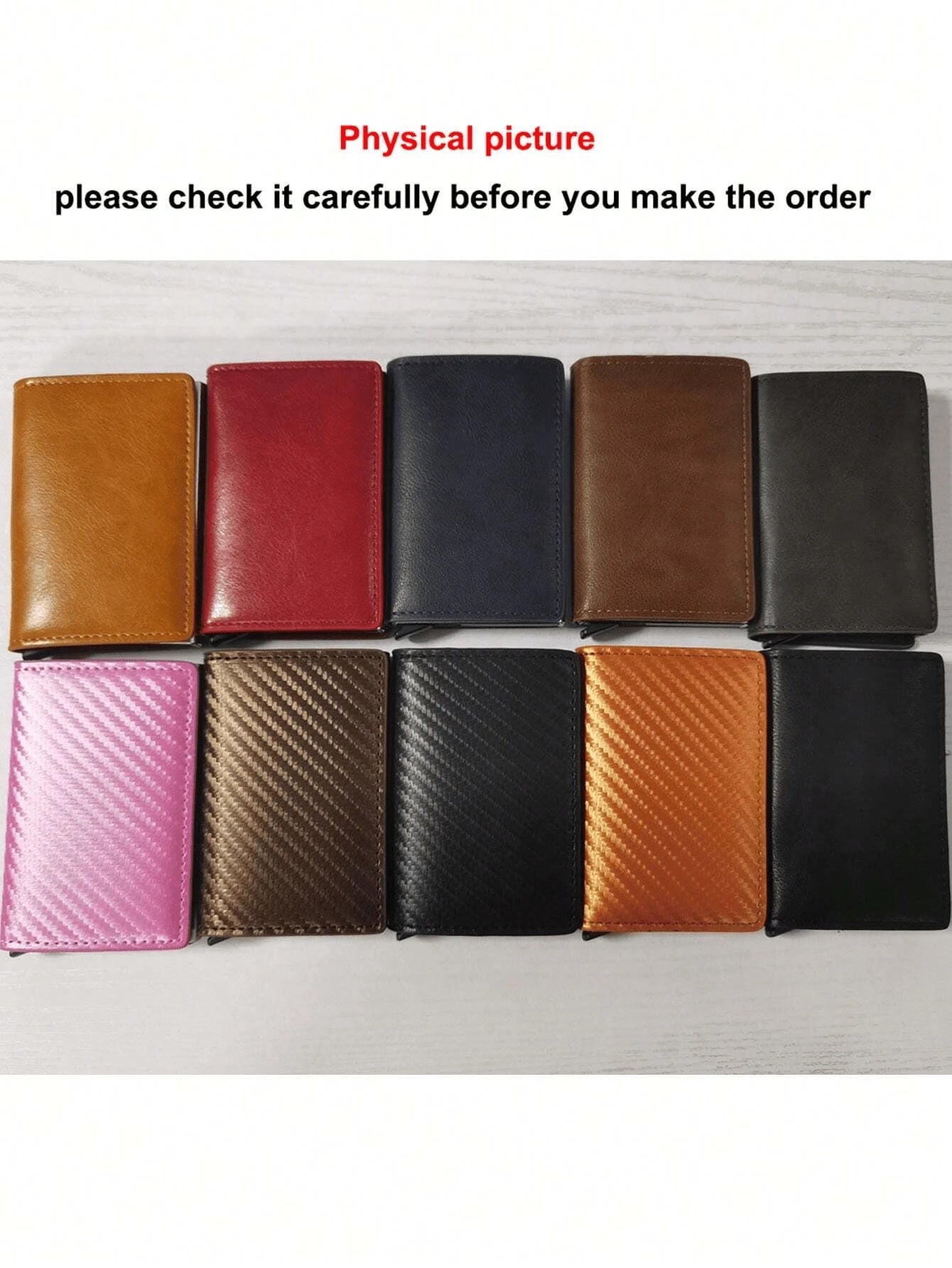 1Pc Men'S Minimalist Ultra-Thin RFID Blocking Wallet, Slim Coin Purse Card Holder, Aluminum Alloy Side Push Card Case, ID & Driver'S License Holder, Gift Suitable for Teen, Summer Casual, Outdoor, Athletic, Vacation, Travel, Graduation, Birthday Dress Accessories Formal/Business Formal