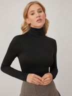 MOTF PREMIUM HIGH NECK FORM FITTED TEE