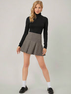 MOTF PREMIUM HIGH NECK FORM FITTED TEE