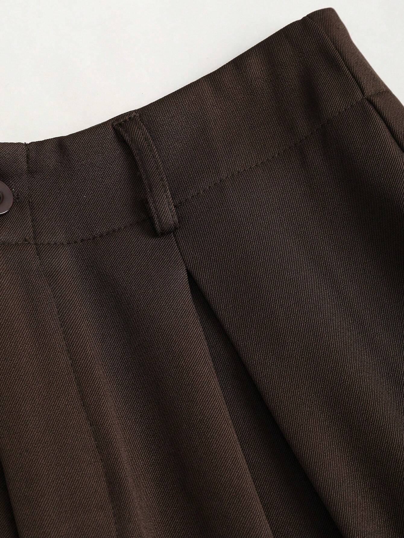 Sweetra Women'S Retro Elegant Jacquard Crimp Pleated Wide-Leg Pants, Autumn/Winter Fall Cloth for Women