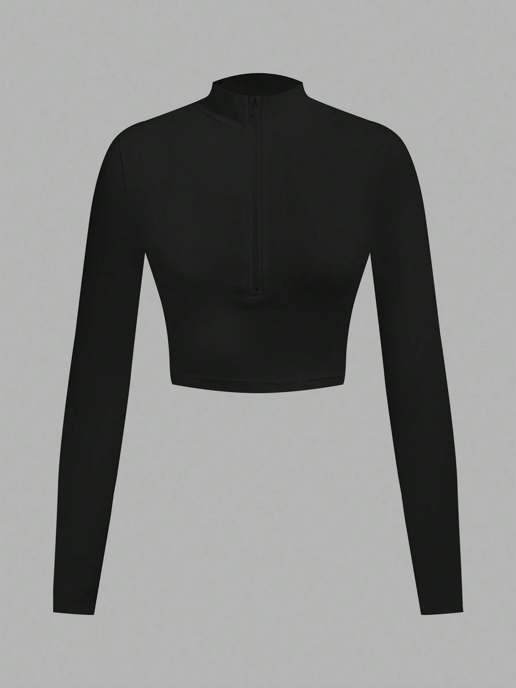 Ezwear 3Pcs Set Half Zip up Long Sleeve T-Shirts, Suitable for Autumn/Winter