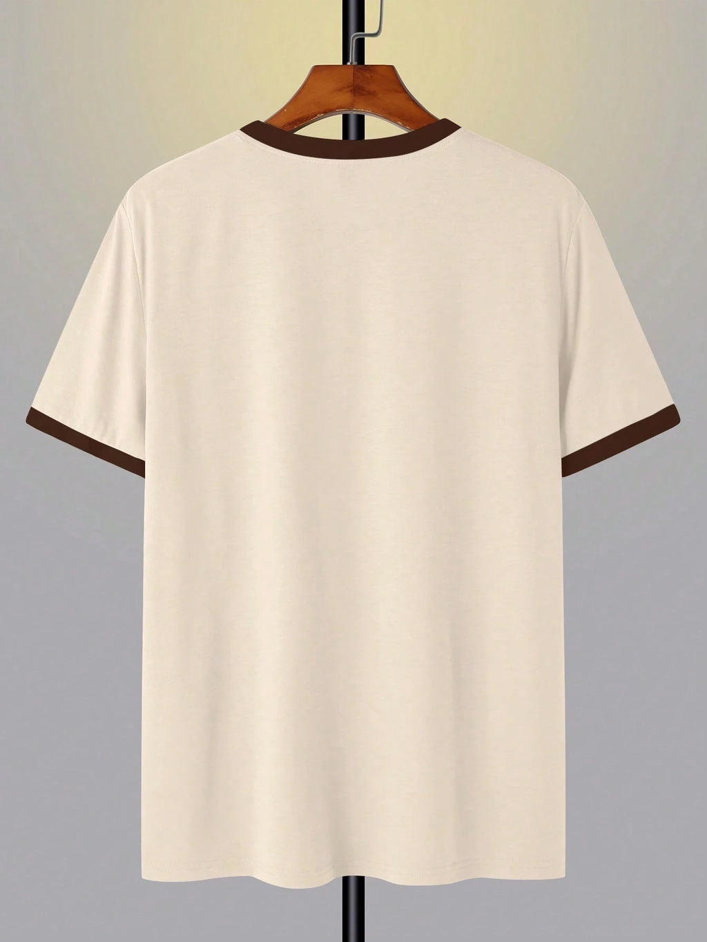 Claim Dot Men'S Casual round Neck Short Sleeve T-Shirt with Playing Card Print