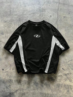 AXEPEAK Young Men'S Casual Loose Knit Short Sleeve Patchwork T-Shirt, Summer, Streetwear Ready