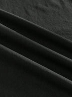 AXEPEAK Young Men'S Casual Loose Knit Short Sleeve Patchwork T-Shirt, Summer, Streetwear Ready