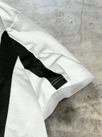 AXEPEAK Men'S Knit Fashion Casual Daily Loose Short Sleeve Patchwork T-Shirt, Summer, Streetwear Influence