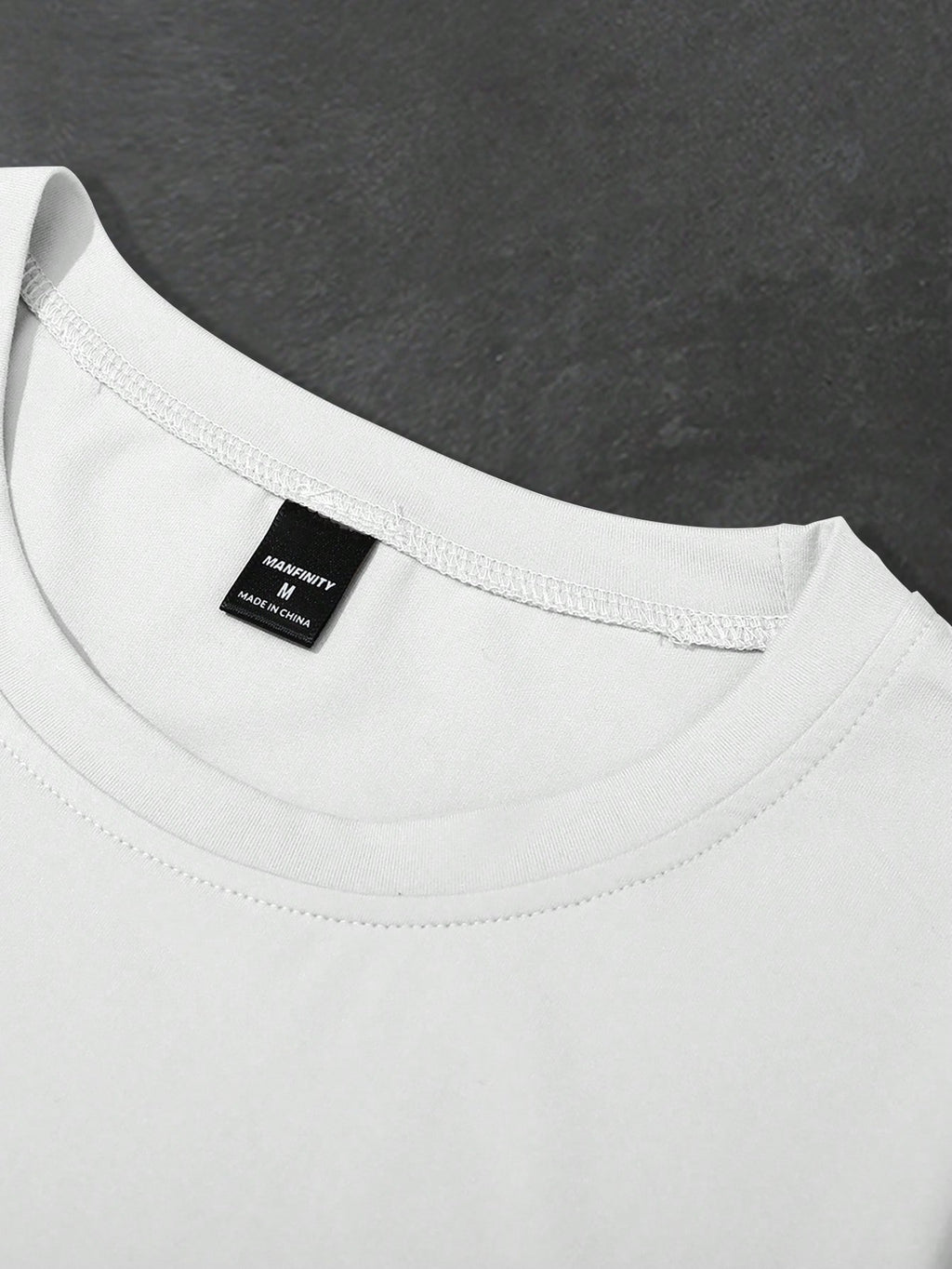 PAVTROS Manfinity Streetrush Men'S round Neck Short Sleeve T-Shirt, Fashion and Suitable for Summer