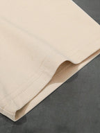 Manfinity EMRG Men'S Drop Shoulder round Neck Short Sleeve Casual Letter Print T-Shirt, Summer