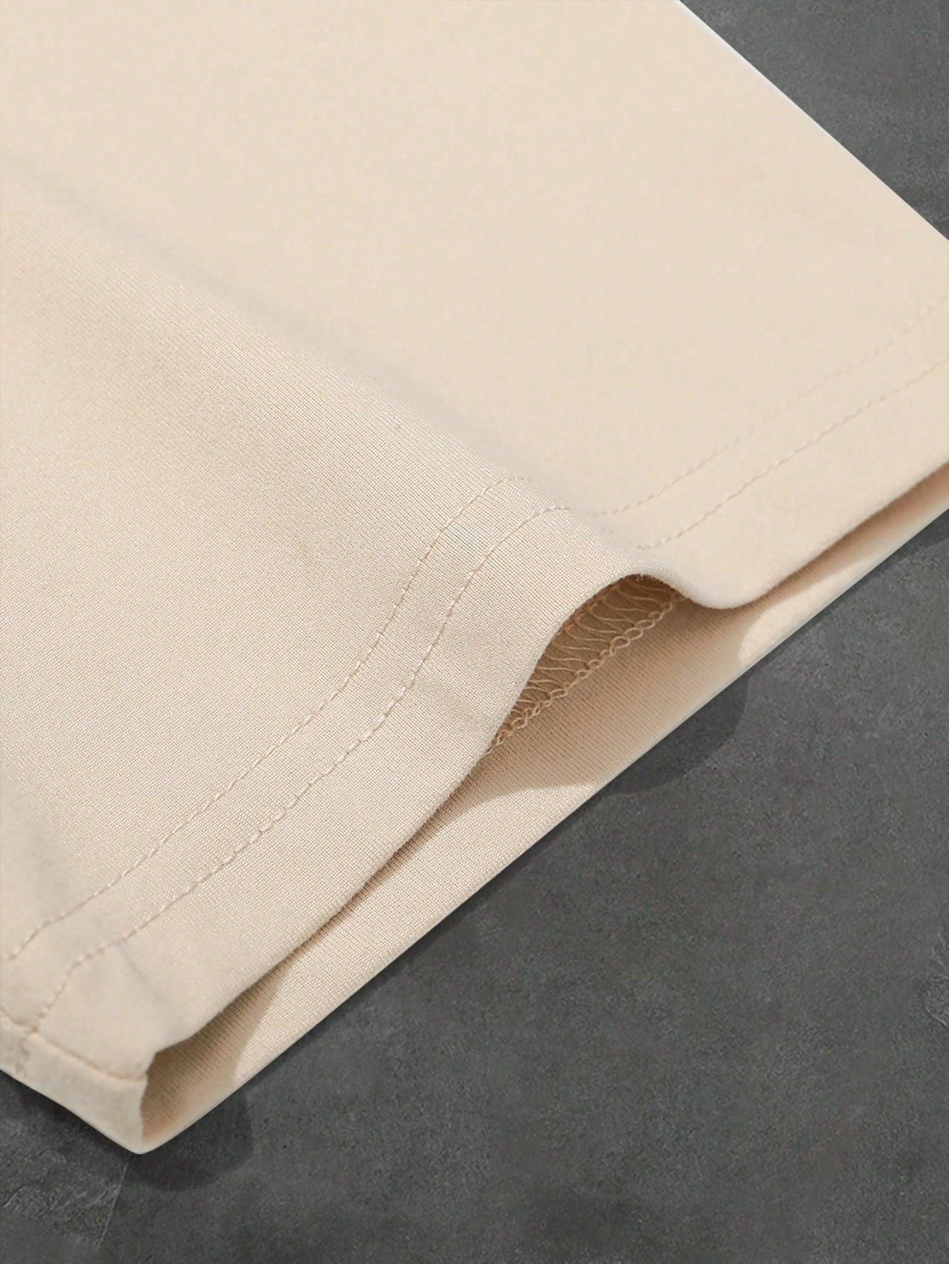 Manfinity EMRG Men'S Drop Shoulder round Neck Short Sleeve Casual Letter Print T-Shirt, Summer