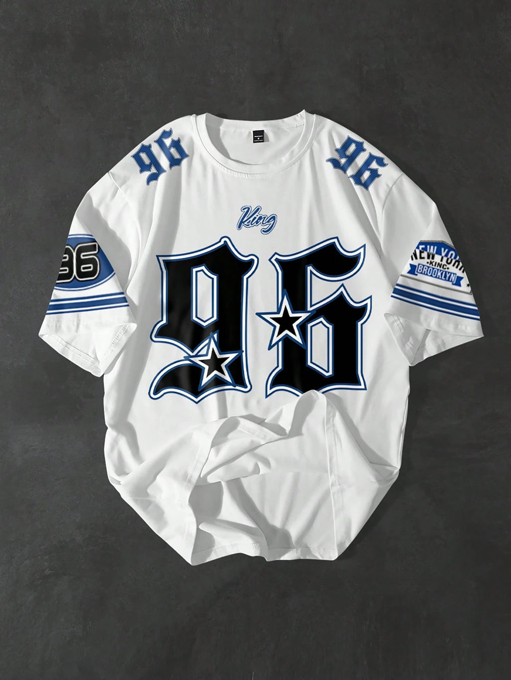 PAVTROS Manfinity Streetrush Men'S round Neck Short Sleeve T-Shirt, Fashion and Suitable for Summer