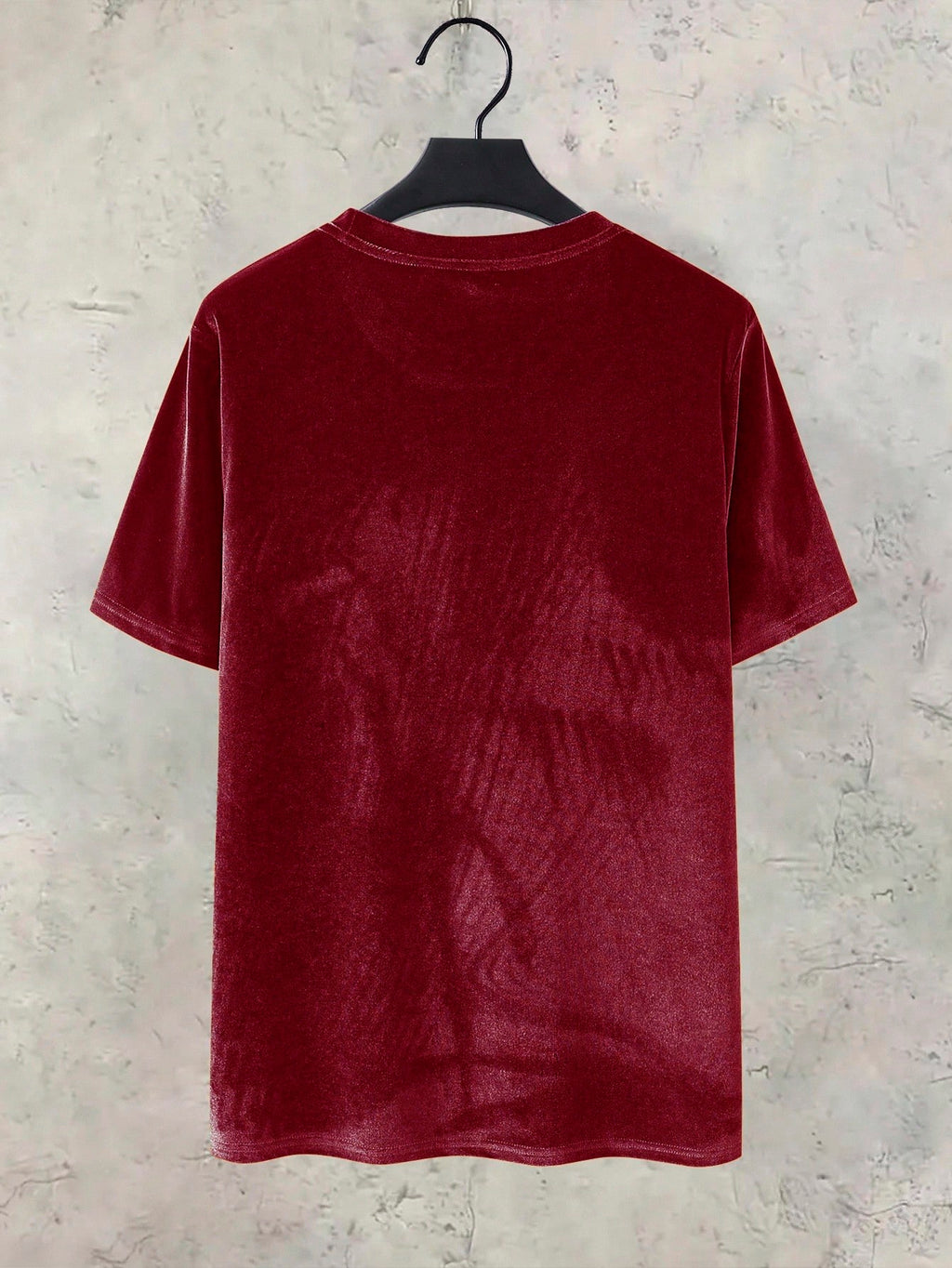 Claim Dot Men'S Casual Letter Print Short Sleeve T-Shirt, Autumn