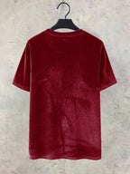 Claim Dot Men'S Casual Letter Print Short Sleeve T-Shirt, Autumn