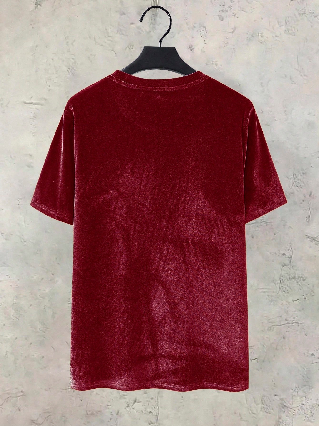 Claim Dot Men'S Casual Letter Print Short Sleeve T-Shirt, Autumn