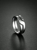 Fashionable and Popular Men Stainless Steel Ring for Jewelry Gift and for a Stylish Look