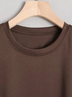 Manfinity Dauomo Men'S Summer Casual Short Sleeve T-Shirt with Letter Print