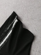 PAVTROS Manfinity Streetrush Streetrush Men'S Contrast Color Print round Neck Short Sleeve T-Shirt Men Y2K Clothes Men Outfit Men Black Outfit,Halloween,Halloween Party,Streetwear