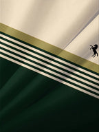 100% Polyester Striped Polo Shirt - Men'S Casual Regular Fit with Slight Stretch - Button Collar100% Polyester Striped Polo Shirt - Men'S Casual Regular Fit with Slight Stretch - Button Collar