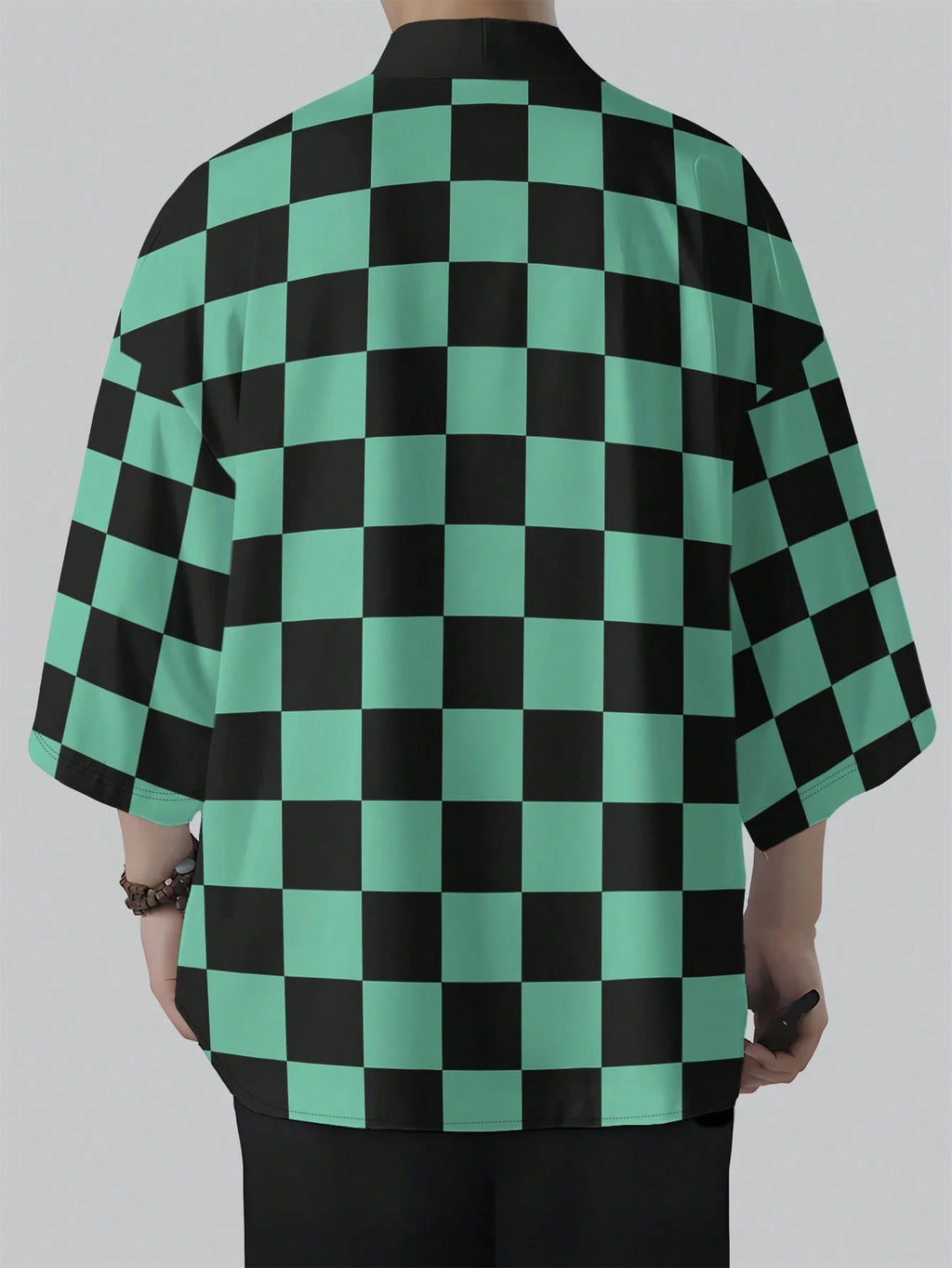 Men'S Japanese Anime COS Printed Polyester Casual Summer Sunscreen Coat