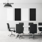 Acoustic Panels 2 Pack, 48''X24'' Large Sound Panels, Fabric Wrapped Sound Proof Foam Panels for Walls, Sound Absorbing Panels for Recording Studio Acoustical Treatments (White)