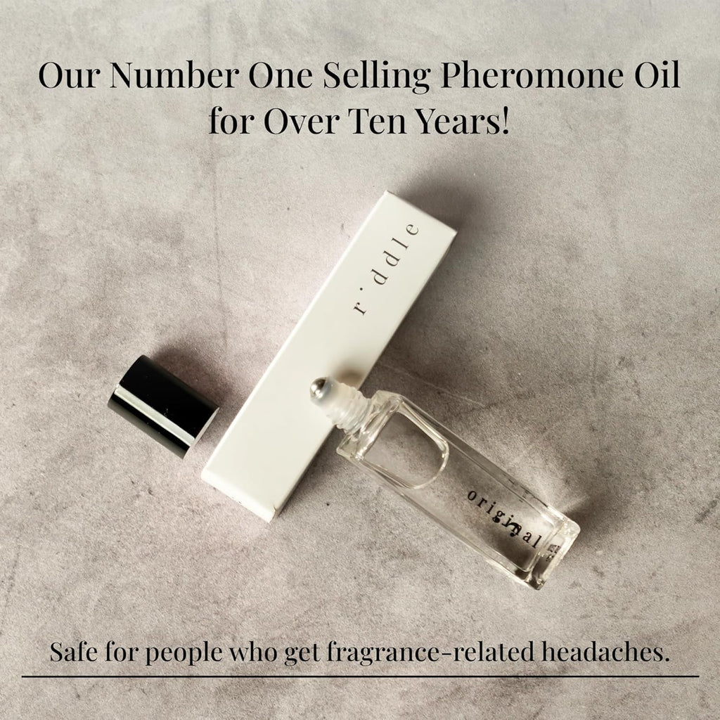 Original Roll on Pheromone Perfume Made in USA - Premium Rollerball Subtle Fragrance for Women - Long-Lasting Cruelty-Free Alcohol-Free Gentle on Skin - Ideal for Daily Use and Travel