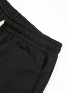 Men'S Drawstring Loose Fit Straight Leg Sporty Outdoor Casual Pants, Business Formal Style, Fall