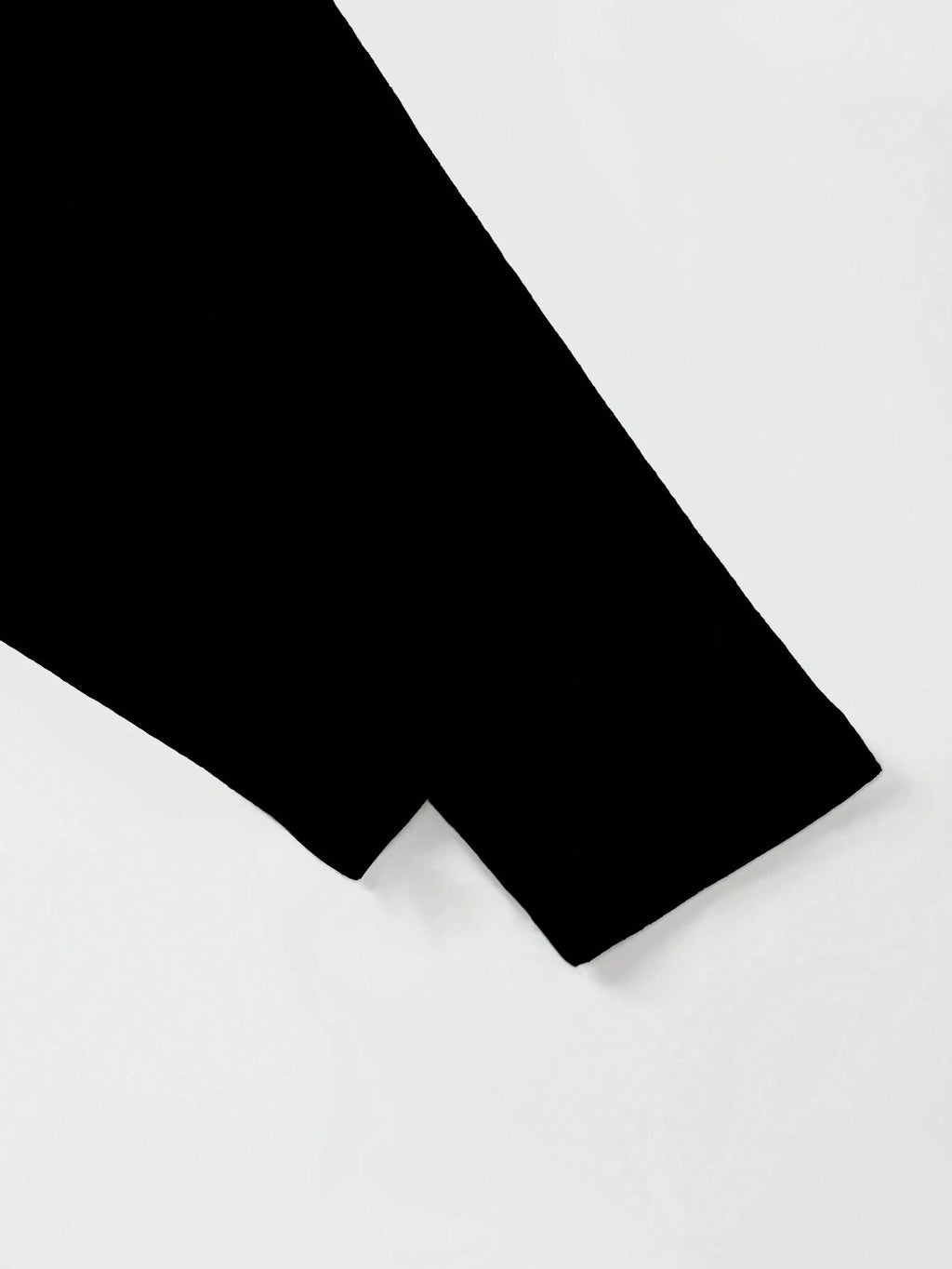 INAWLY Women'S Solid Black Crew Neck Long Sleeve Simple T-Shirt, Casual Everyday Wear Fall Cloth for Women