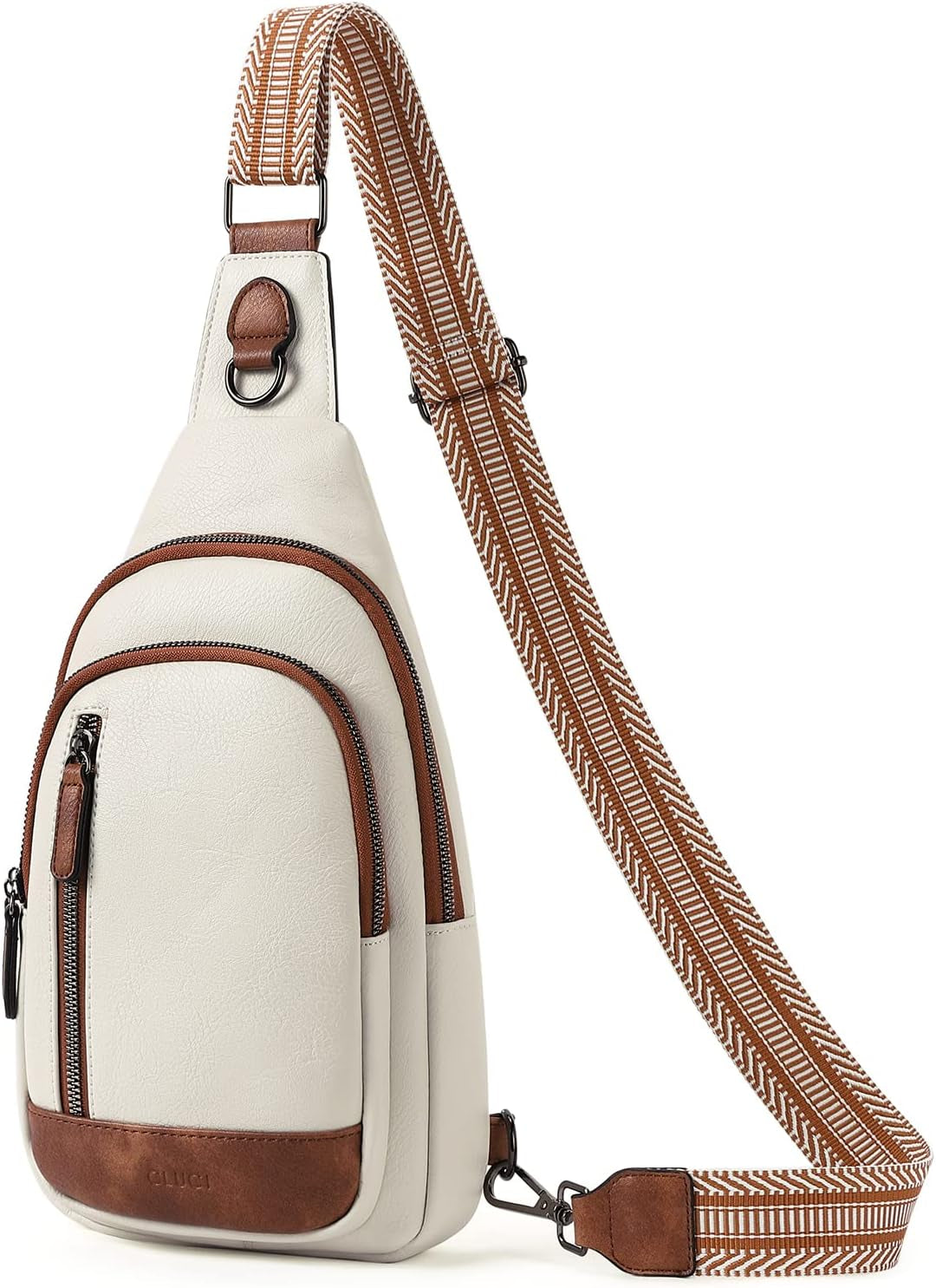 Crossbody Bags for Women Men,Leather Sling Bag Cross Body Backpack for Woman Gifts for Women Birthday Unique