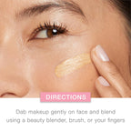 Healthy Skin Liquid Makeup Foundation, Broad Spectrum SPF 20 Sunscreen, Lightweight & Flawless Coverage Foundation with Antioxidant Vitamin E & Feverfew, 90 Warm Beige, 1 Fl. Oz