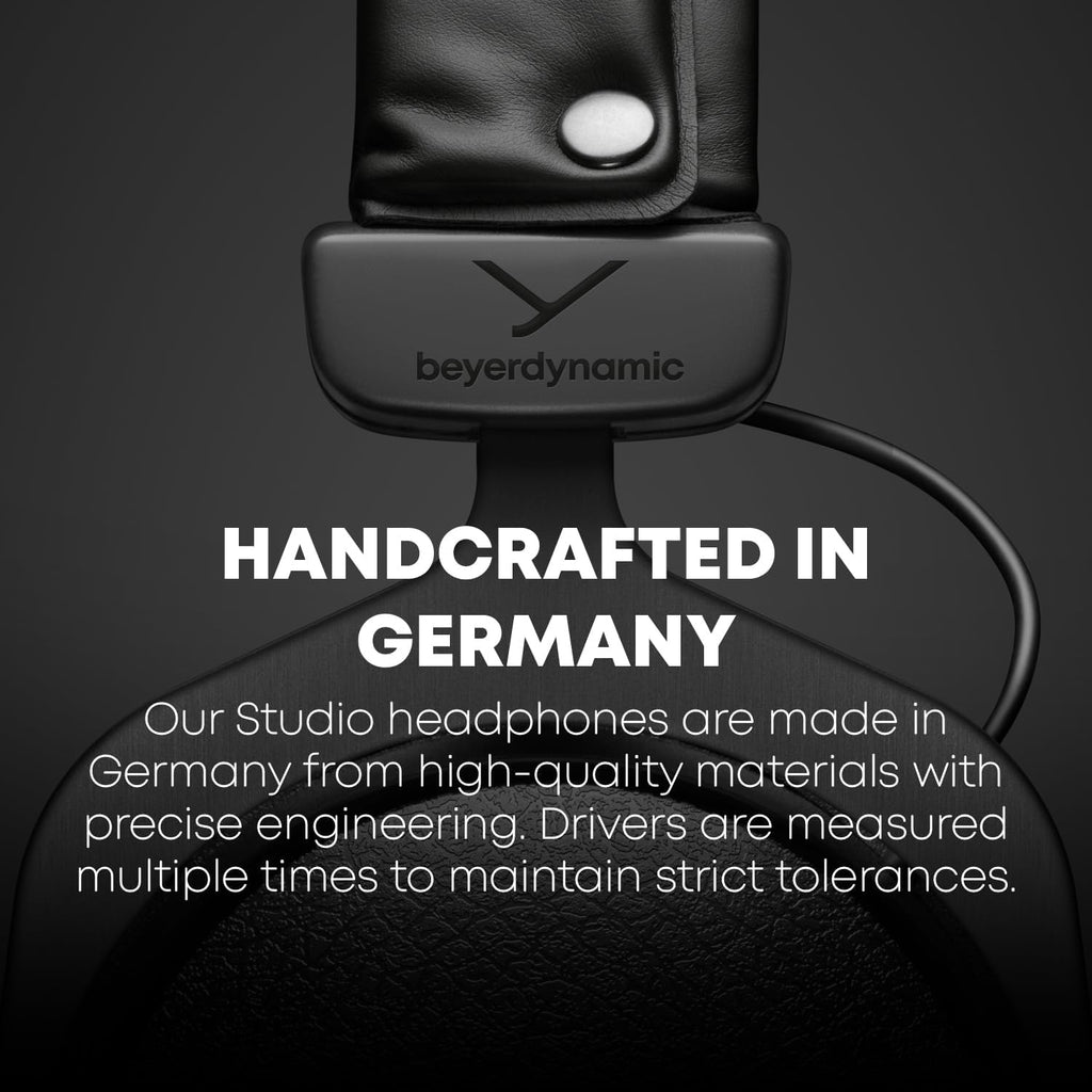 DT 770 Pro Studio Headphones - Over-Ear, Closed-Back, Professional Design for Recording and Monitoring (80 Ohm, Grey)