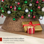 Artificial Christmas Tree, 7.5Ft Premium Unlit Realistic Spruce Holiday Décor W/Dense Branches, Easy Assembly, Metal Base