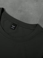 PAVTROS Manfinity Streetrush Men'S Casual Minimalist Printed round Neck Short Sleeve T-Shirt