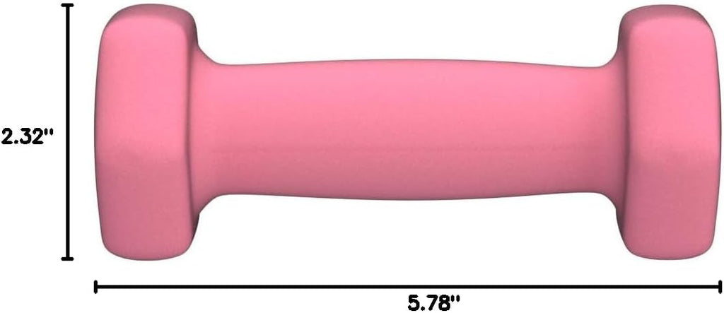 Neoprene Dumbbell Hand Weights for Exercise and Muscle Toning