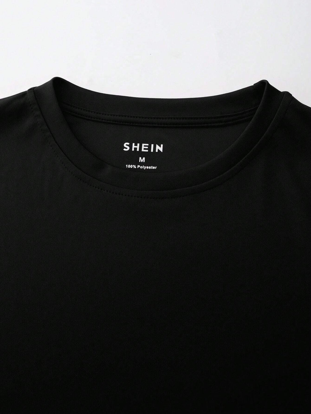 Manfinity Dauomo Men Summer Casual Solid Color Short Sleeve Tee