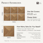 Acoustical Wall Panels, 6-Piece 23.62 X 23.62 Inches Art Acoustic Panels, Decorative Acoustic Panels, Acoustic Wall Panels, Sound Absorbing Wall Art, Arcadian Vortex