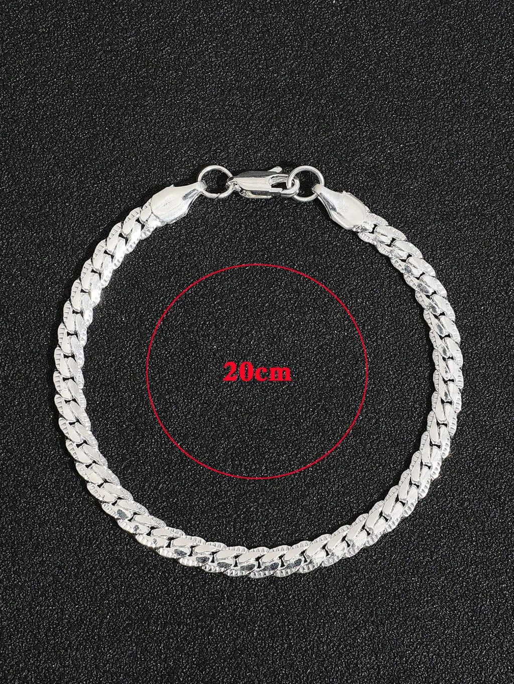 1Pc Men Minimalist Chain Bracelet Copper Jewelry