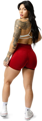 Infinity Seamless Workout Shorts High Waist Biker Shorts for Women Athletic Gym Running Pilates Yoga Sport Short