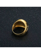 Hip Hop Maple Leaf Rhinestone Men'S Ring - Hip Hop Style Alloy Single Ring with Rhinestone Mosaic, Non-Plated Fashion Jewelry Statement Piece - for Men - Suitable for Parties & Everyday Wear - Perfect Gift for Fashion Lovers