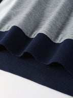 Manfinity Homme Men Casual Commute Short Sleeve Colorblock Polo Shirt, for Golf