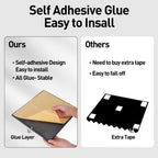 12 Pack Sound Proof Panels for Walls, Self-Adhesive Grooved Black Sound Deadening Foam, 12X12X2 Inches Sound Panels, High Density Soundproofing Panels for Echoes Absorption