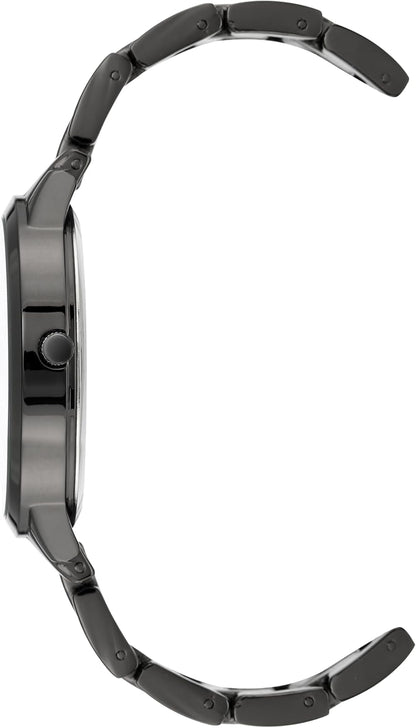 Women'S Gunmetal Bracelet Watch