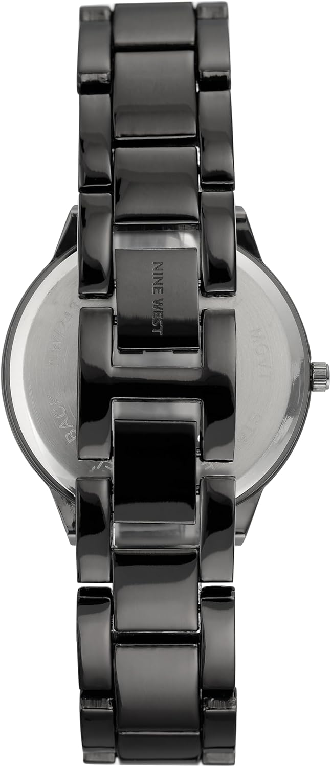 Women'S Gunmetal Bracelet Watch
